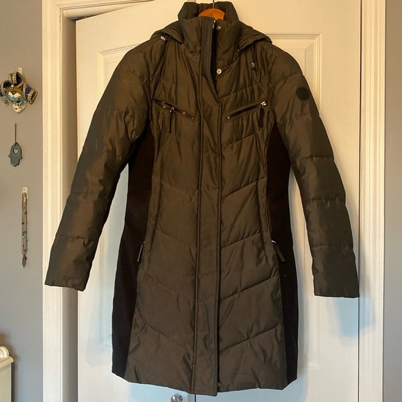 Calvin Klein Performance winter coat women’s grey and black sz XS - Picture 1 of 10